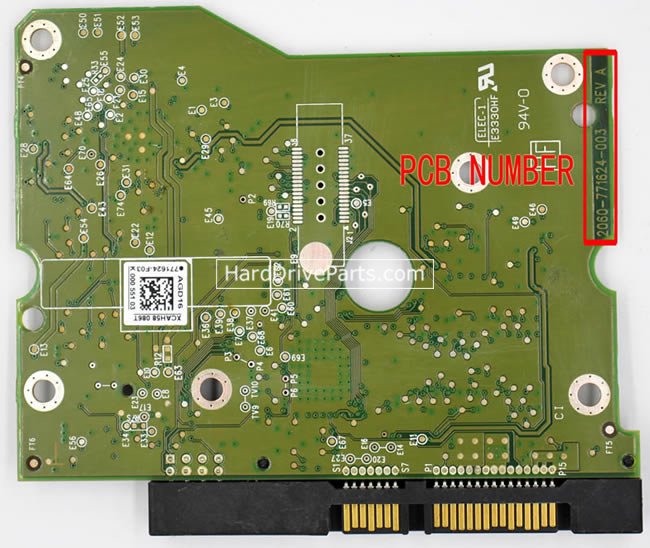 (image for) WD2002FAEX WD PCB Circuit Board 2060-771624-003