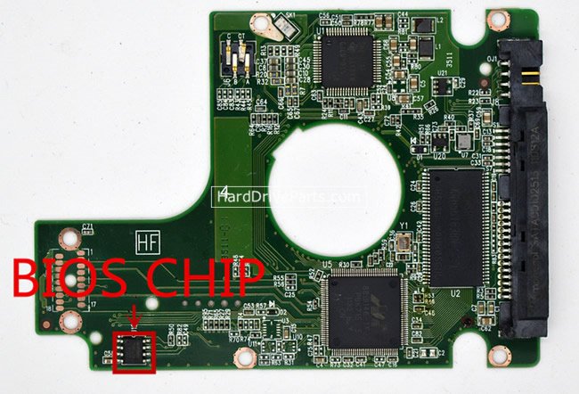 (image for) WD WD5000BPKX PCB Board 2060-771629-006