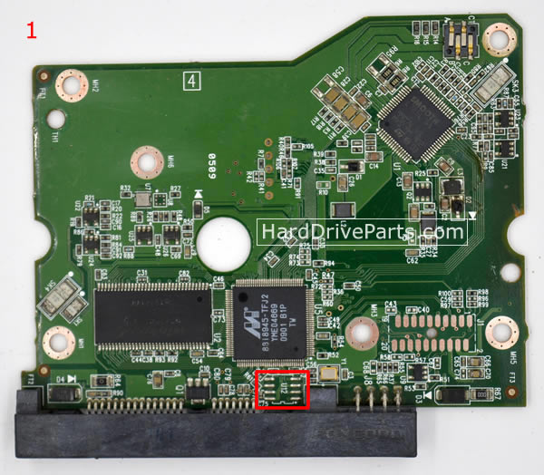 (image for) Western Digital PCB Board 2060-771642-000 REV P1