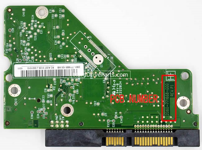 (image for) WD1001FALS WD PCB Circuit Board 2060-771668-000