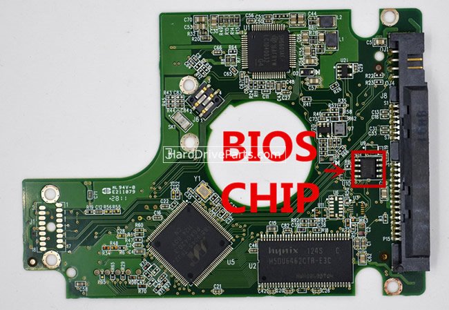 (image for) WD WD5000BUDT PCB Board 2060-771672-004
