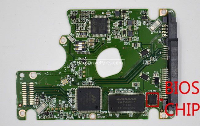 (image for) WD WD1600HLHX-60JJPV0 PCB Board 2060-771696-004