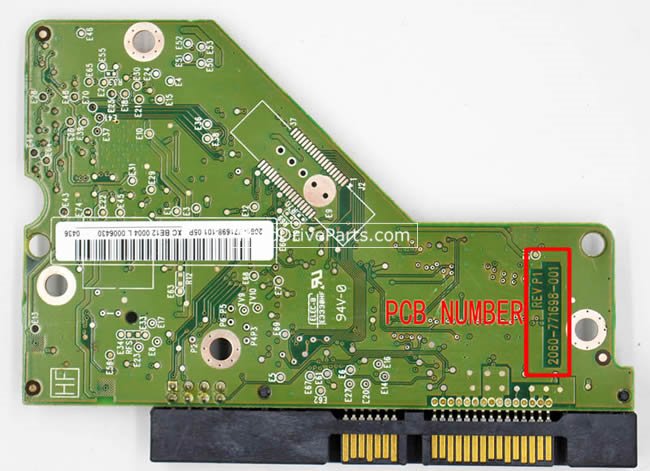(image for) WD WD10EARS PCB Board 2060-771698-001