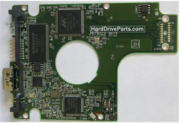 (image for) Western Digital PCB Board 2060-771801-002 REV A / P1