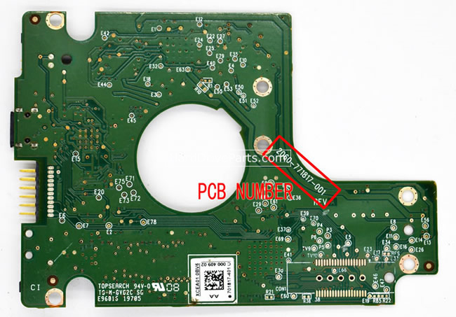 (image for) Western Digital HDD PCB 2060-771817-001