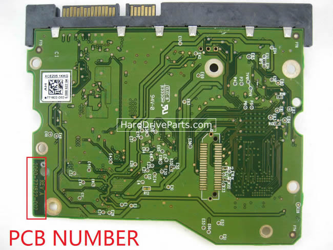 (image for) WD WD4001FAEX PCB Board 2060-771822-002