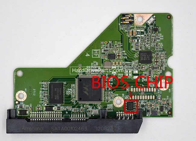 (image for) Western Digital PCB Board 2060-771824-006 REV A