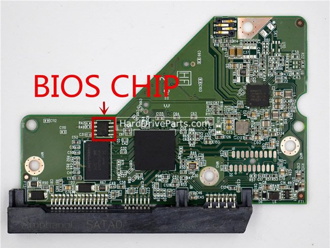 (image for) Western Digital PCB Board 2060-771829-004 REV P1