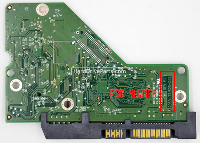 (image for) WD WD5003AZEX-00MK2A0 PCB Board 2060-771829-004
