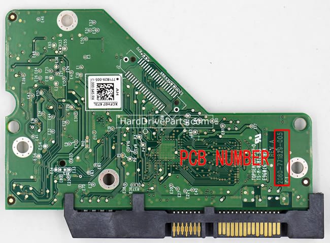 (image for) Western Digital HDD PCB 2060-771829-005