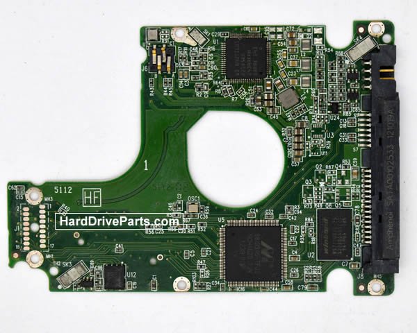 Western Digital WD3200LPVT HDD PCB 2060-771852-004 - Click Image to Close