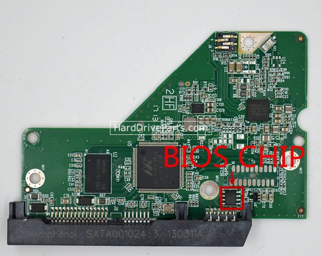 (image for) Western Digital PCB Board 2060-771853-000 REV P1