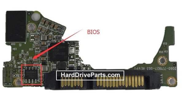 (image for) WD WD10SPCX PCB Board 2060-771927-003 - Click Image to Close