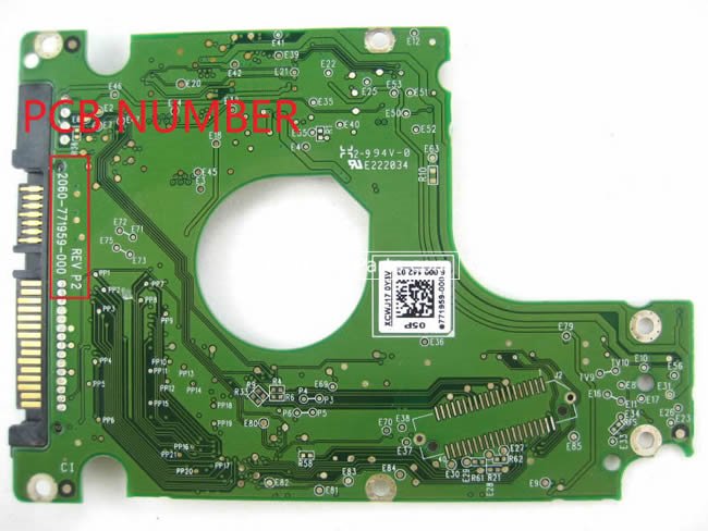 (image for) WD WD5000LPCX PCB Board 2060-771959-000
