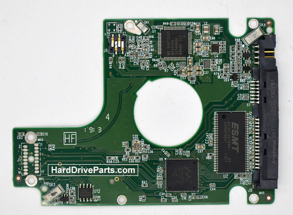 2060-771960-000 Western Digital PCB Circuit Board HDD Logic Controller Board