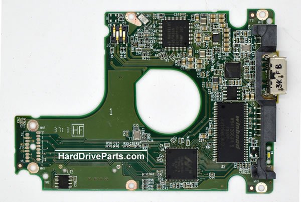 Western Digital WD3200BPVT HDD PCB 2060-771962-002