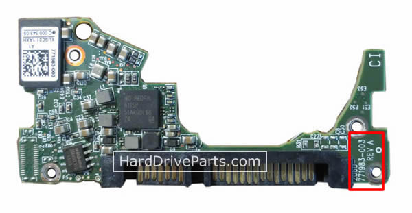 2060-771983-003 Western Digital PCB Circuit Board HDD Logic Controller Board