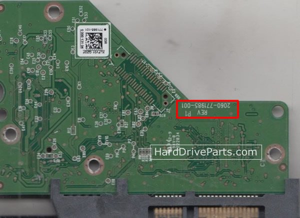 Western Digital PCB Board 2060-771985-001 - Click Image to Close