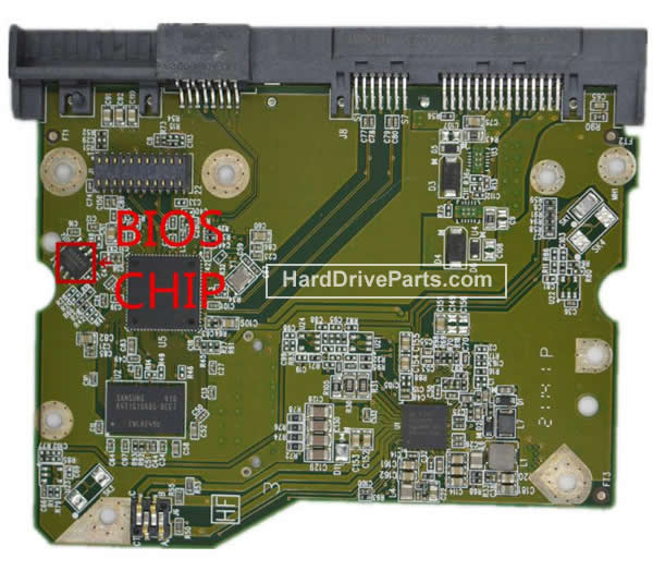 Western Digital PCB Board 2060-800001-000 - Click Image to Close
