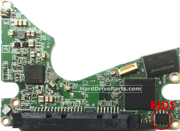 2060-800022-000 Western Digital PCB Circuit Board HDD Logic Controller Board