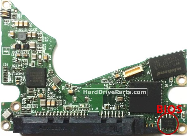 Western Digital WD40NPZZ PCB Board 2060-800022-000