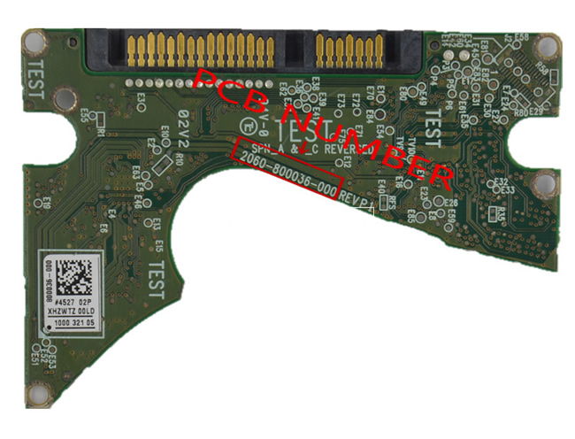 (image for) WD PCB Board 2060-800036-000