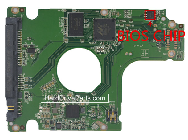 (image for) Western Digital PCB Board 2060-800052-000 - Click Image to Close