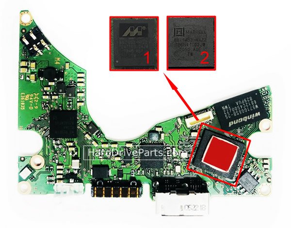 Western Digital WD20SMZW PCB Board 2060-800067-001