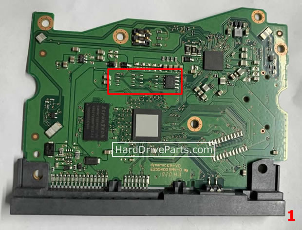 2060-810032-002 Western Digital PCB Circuit Board HDD Logic Controller Board