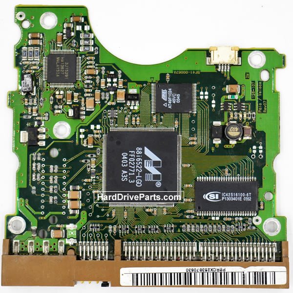 Samsung SP1604N Hard Drive PCB BF41-00067A - Click Image to Close