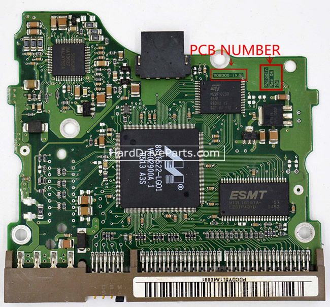 (image for) SAMSUNG HDD PCB BF41-00080A