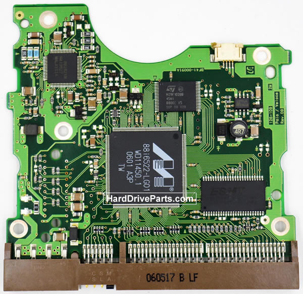 Samsung SP1203N Hard Drive PCB BF41-00091A - Click Image to Close