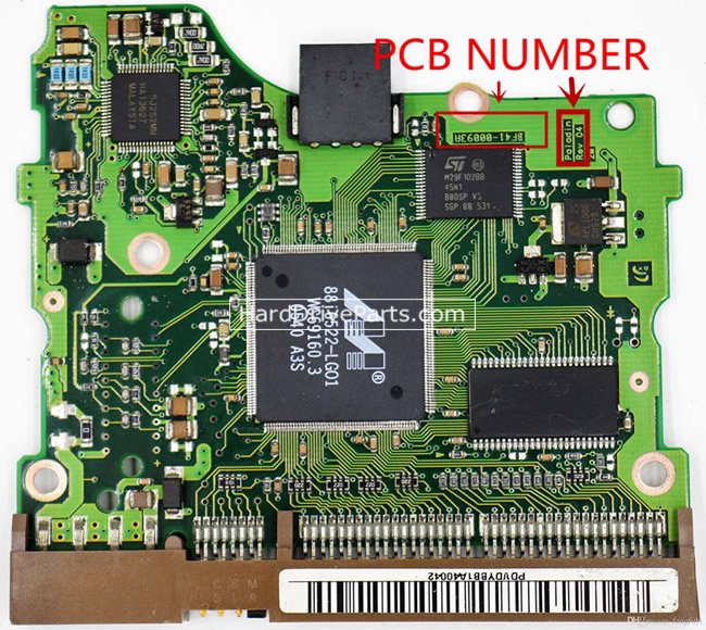 (image for) SAMSUNG HDD PCB BF41-00093A