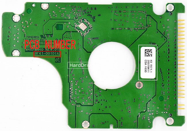 (image for) Samsung MP0804H Hard Drive PCB BF41-00101A