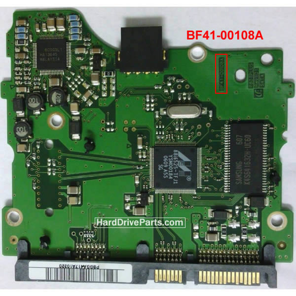Samsung HD080HJ PCB Board BF41-00108A