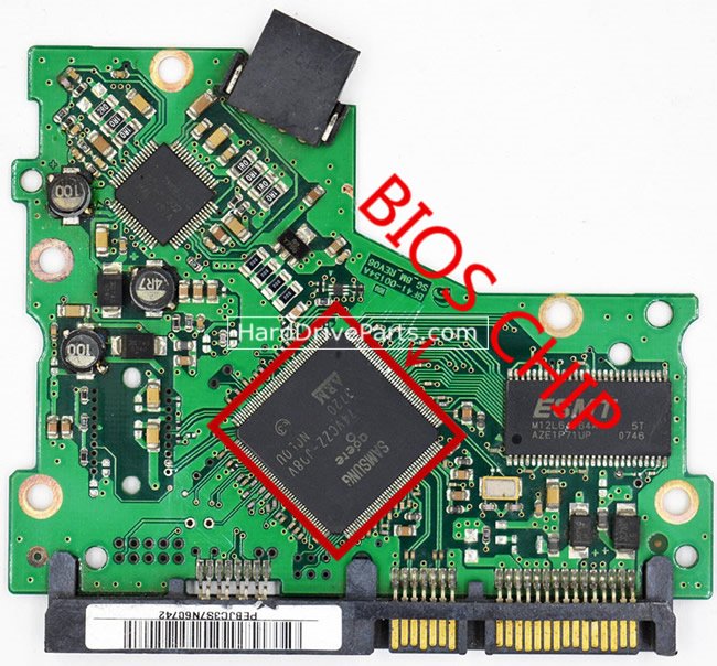 (image for) Samsung HD082HJ Hard Drive PCB BF41-00154A