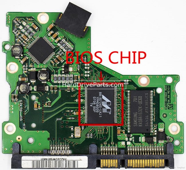 (image for) Samsung HD082GJ Hard Drive PCB BF41-00163A