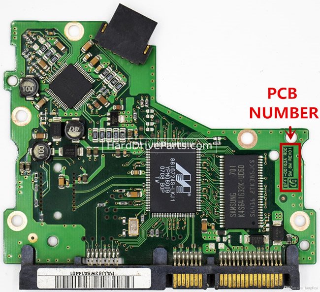 (image for) Samsung HD082GJ Hard Drive PCB BF41-00163A