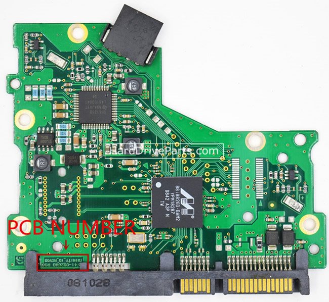 (image for) Samsung HD083GJ Hard Drive PCB BF41-00204B