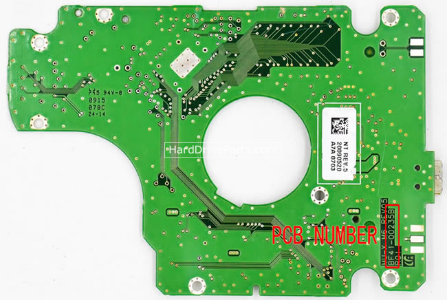 (image for) Samsung HM320JX Hard Drive PCB BF41-00235B