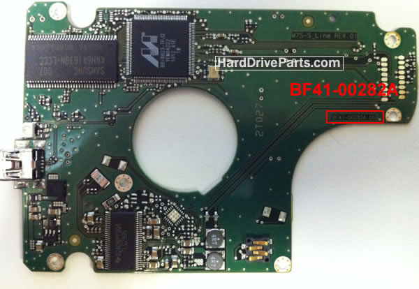 Samsung ST500LM013 PCB Board BF41-00282A - Click Image to Close