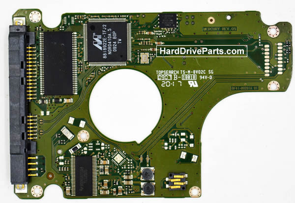 Samsung HN161GI Hard Drive PCB BF41-00291A - Click Image to Close