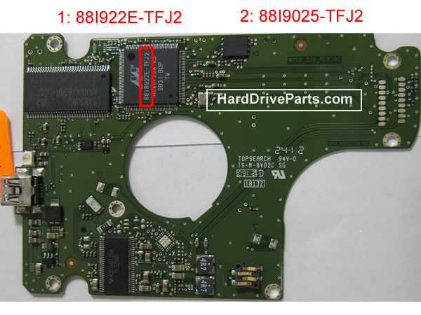 BF41-00300A Samsung PCB Circuit Board HDD Logic Controller Board