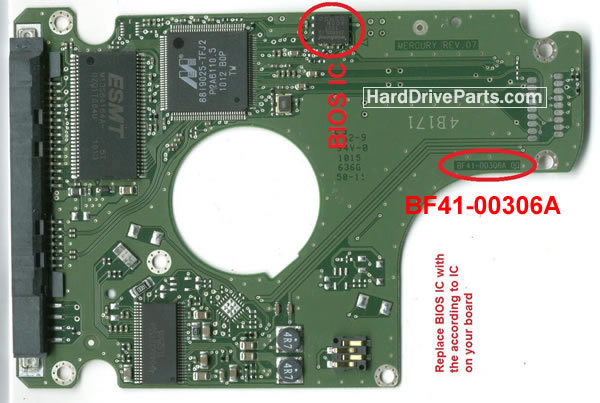 Samsung PCB Board BF41-00306A 00 - Click Image to Close