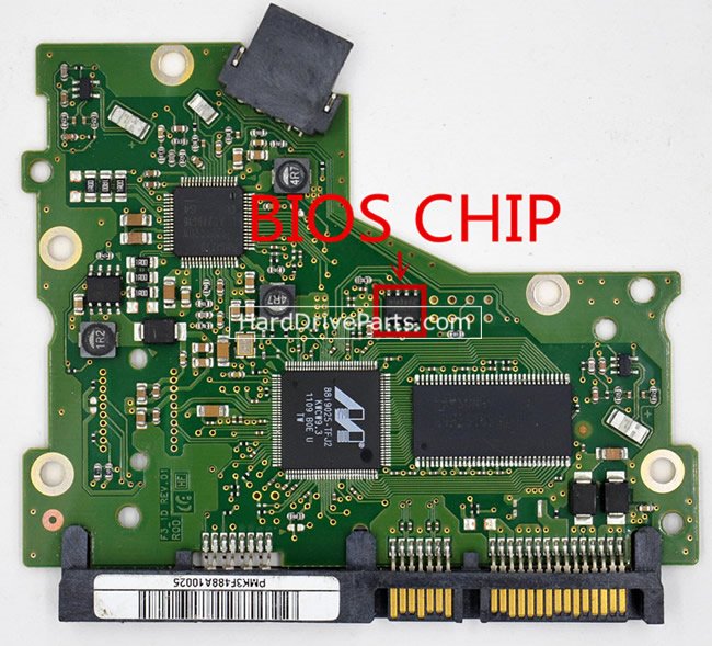 (image for) Samsung HD502HM Hard Drive PCB BF41-00358A