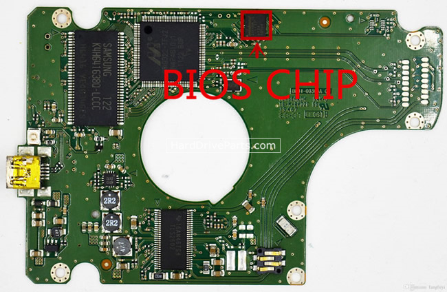 (image for) Samsung HN-M101XBB Hard Drive PCB BF41-00365A