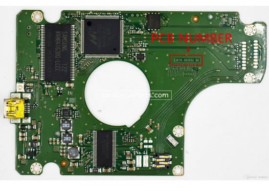 (image for) Samsung HN-M101XBB Hard Drive PCB BF41-00365A