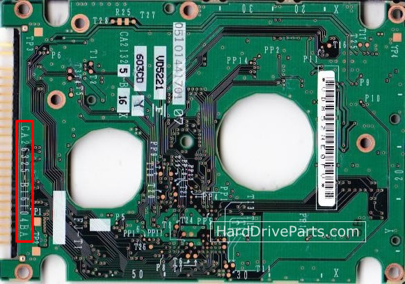Fujitsu MHV2060AT PCB Board CA26325-B16104BA