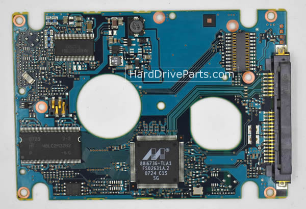 Fujitsu MHW2080BJ G2 PCB Board CA26342-B81404BA - Click Image to Close