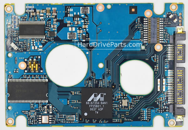 Fujitsu MHW2100BH PCB Board CA26343-B84204BA - Click Image to Close